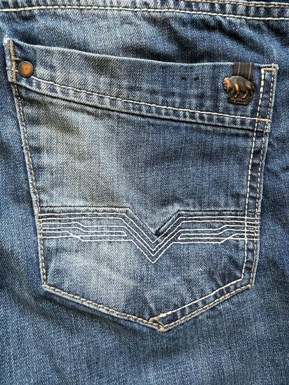 Y2K Buffalo David Bitton Men's King Slim Boot Denim Shorts Jorts W31 - Picture 10 of 11